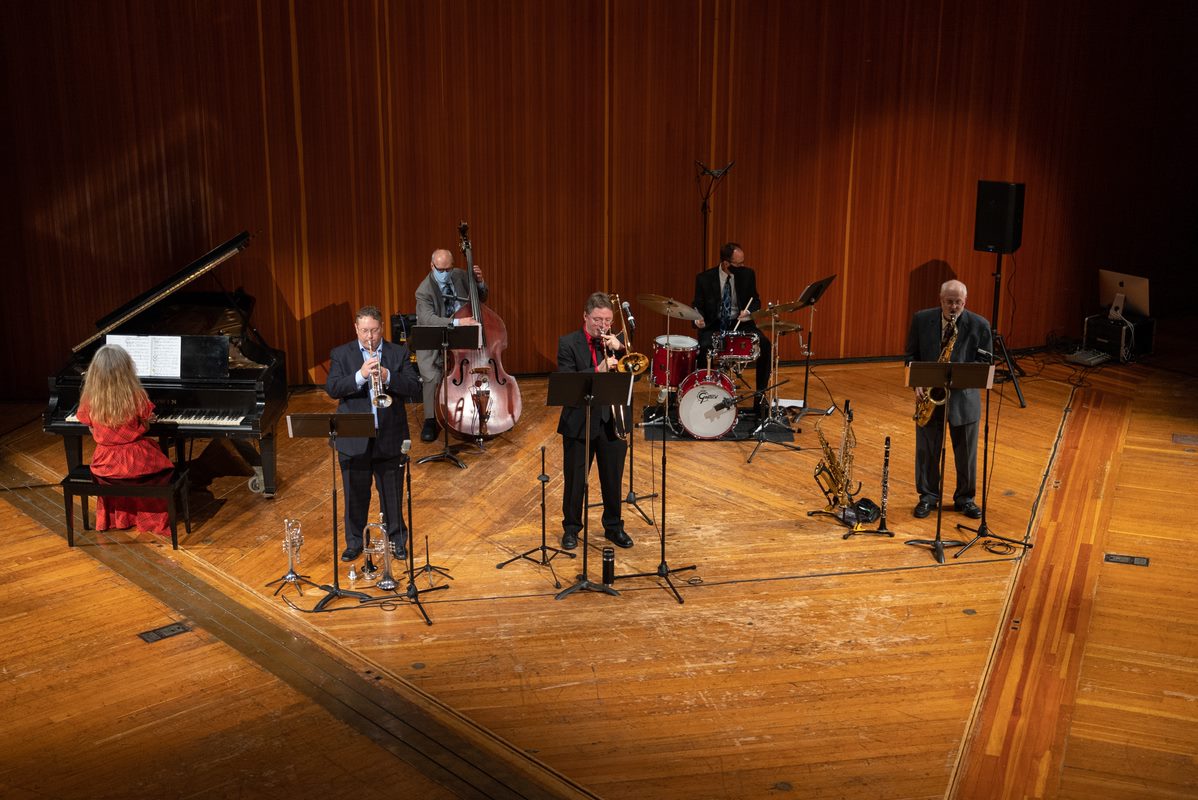 Dickinson's faculty jazz band coa music 