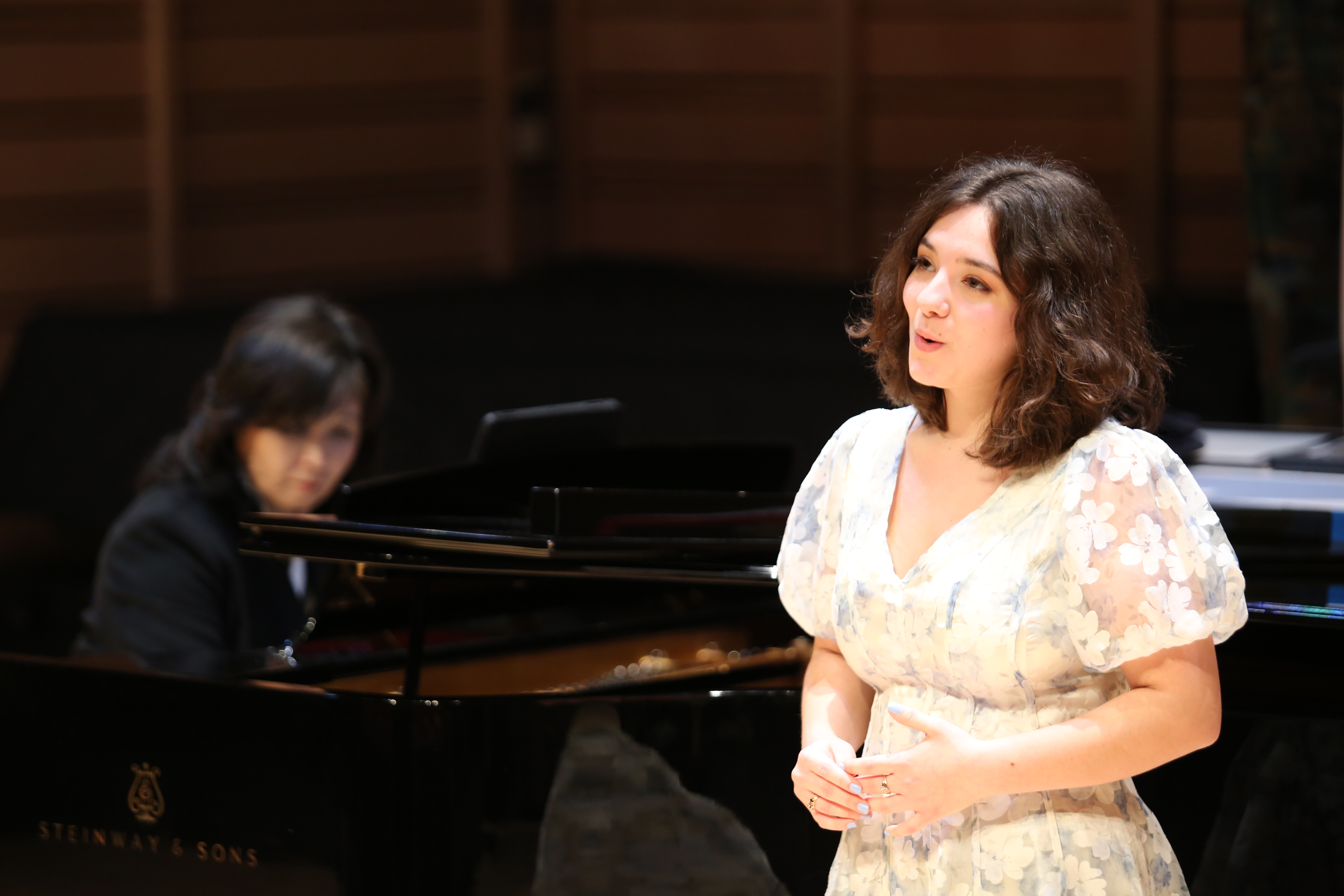 students perform chamber music
