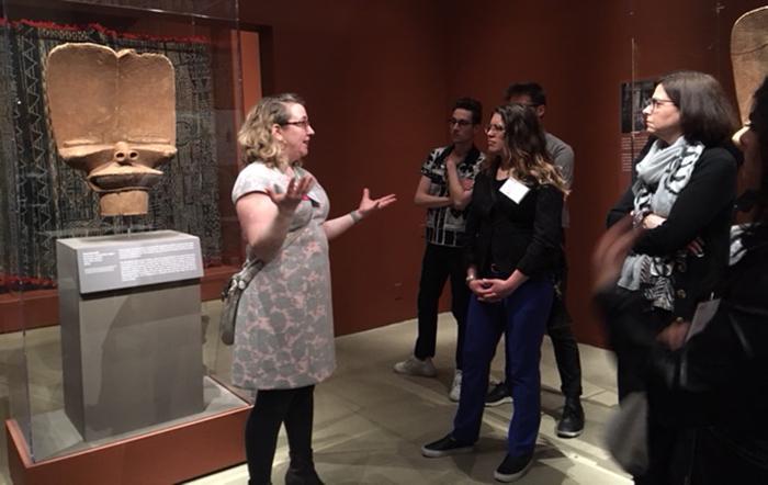 Heather Flaherty, curator of education at The Trout Gallery, discusses rare Cameroonian headdresses at the Metropolitan Museum of Art.