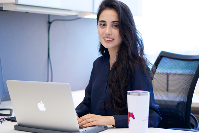 Maryam Khalil '21 served an internship at The Borgen Project.