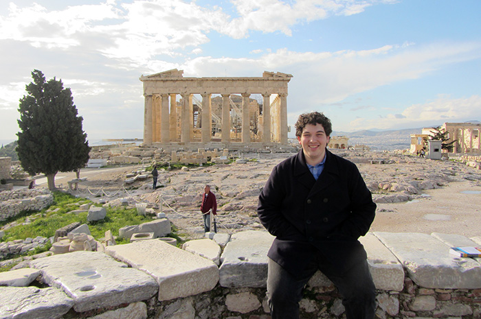 Ben Kaufman  in Greece