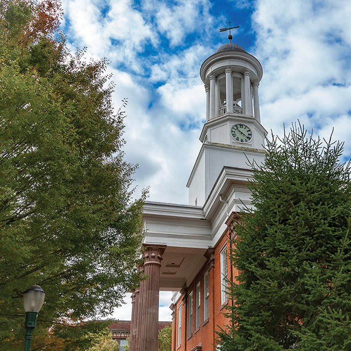A historic government building in downtown Carlisle