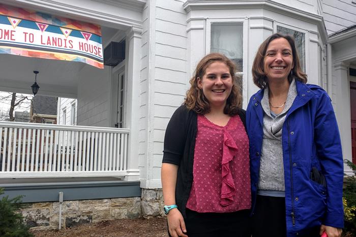 amy wlodarski and her student