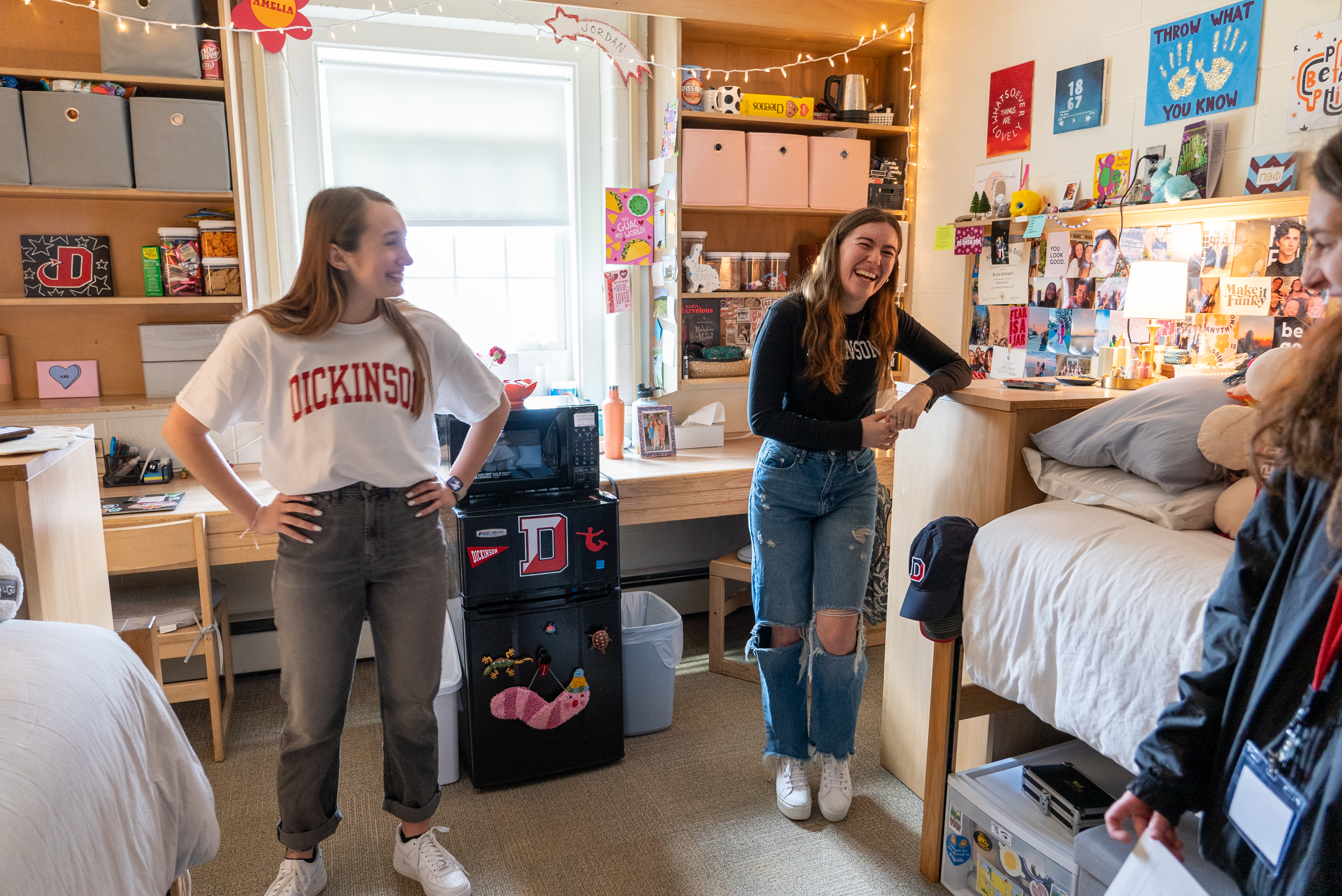 Roommates in first year hall 