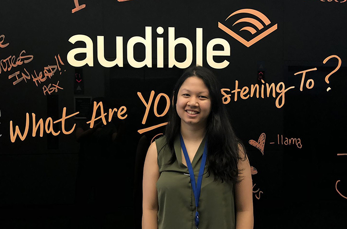 A summer internship at Audible has opened many doors for Aditi Joshi '19 (computer science, mathematics). As a software development engineer intern, she's growing her network and her skills.