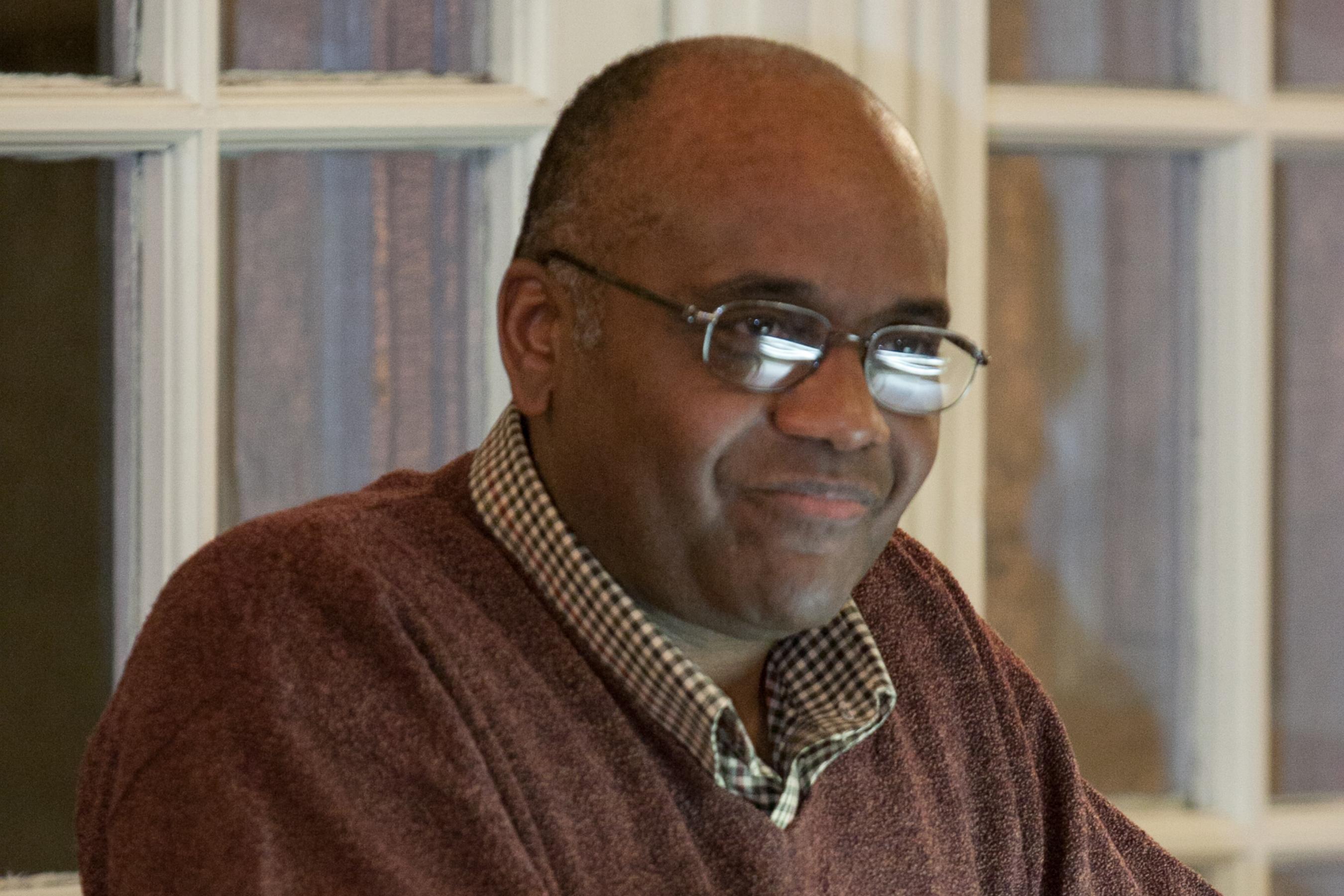 Komozi Woodard speaks at an event at Dickinson in 2011.