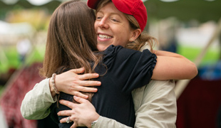 Alum engagement photo