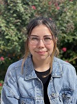 Watershed coordinator staff profile photo of Amaya.