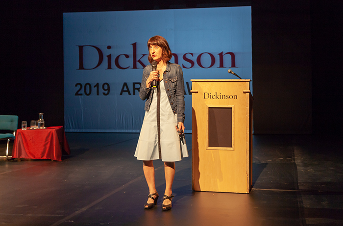 Scenic designer/environmental advocate Donyale Werle is the recipient of the 2018-19 Dickinson College Arts Award. Photo by Carl Socolow '77.