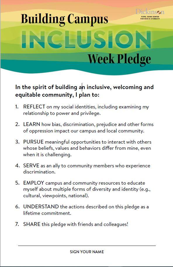 BCIW pledge