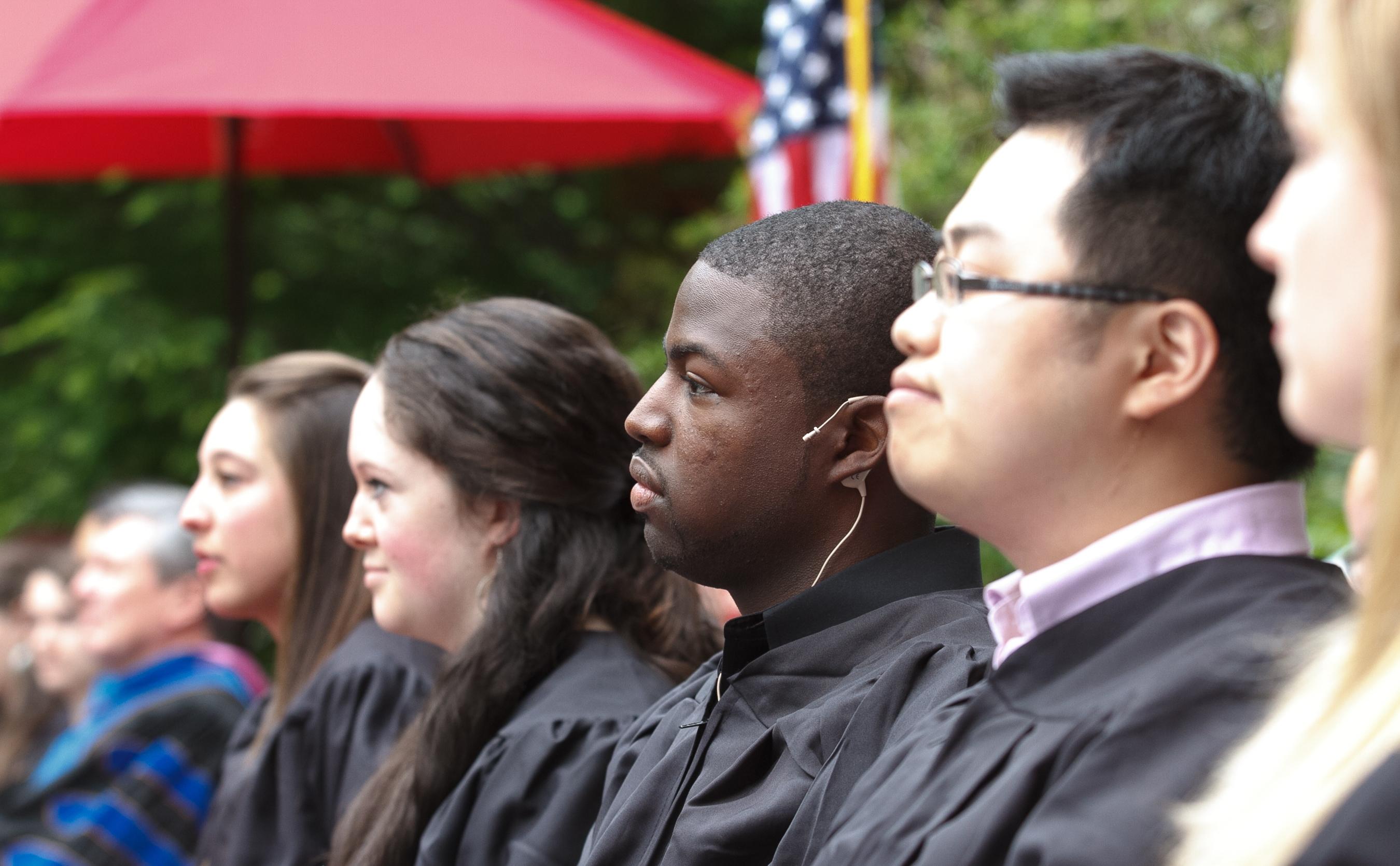 Baccalaureate ceremony. 