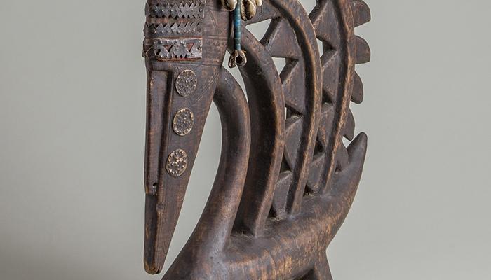 Male Antelope Dance Headdress (Ci Wara) 1994.6.3. Gift of Joseph and Doris Gerofsky.