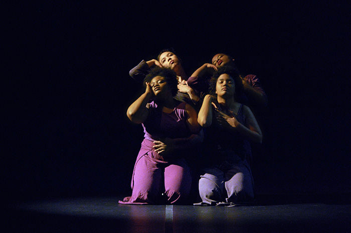 Members of the Dance Theatre Group. Photo by A. Pierce Bounds '71.