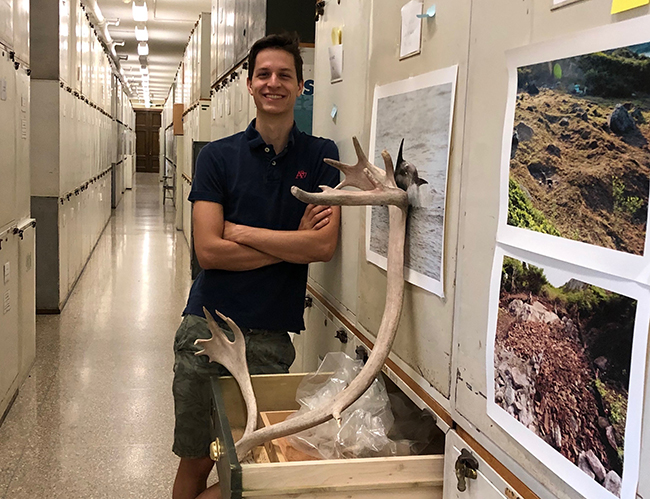 Calvin Bader '20 is spending his summer as a research assistant at the Smithsonian, where he works with hundreds of artifacts a day. Learn how he's feeling well-prepared for his future.