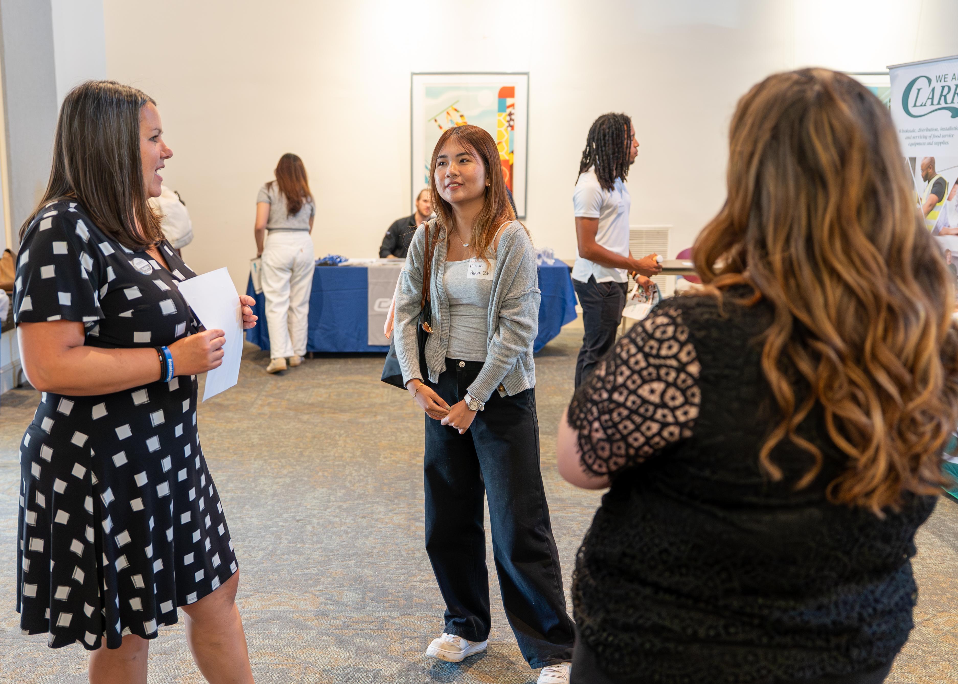 Employers and students connect at the Career Spotlight 
