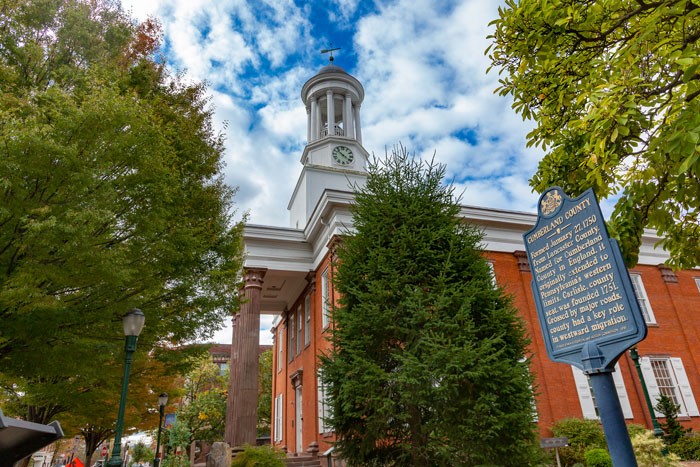 A historic building in downtown Carlisle