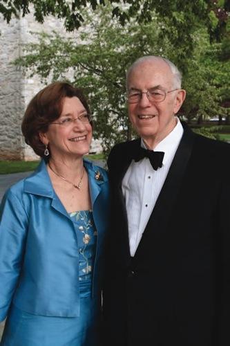Hal and Carol Jones Saunders '62 fund the Dickinson Center in France Directorship Endowment