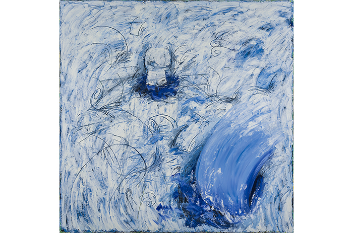 Louisa Chase (1951-2016), Wave, 1982, Oil on Canvas, 72 x 72 in (182.88 x 182.88 cm.), Estate of Louisa Chase, courtesy of Hirschl & Adler Modern, New York. 