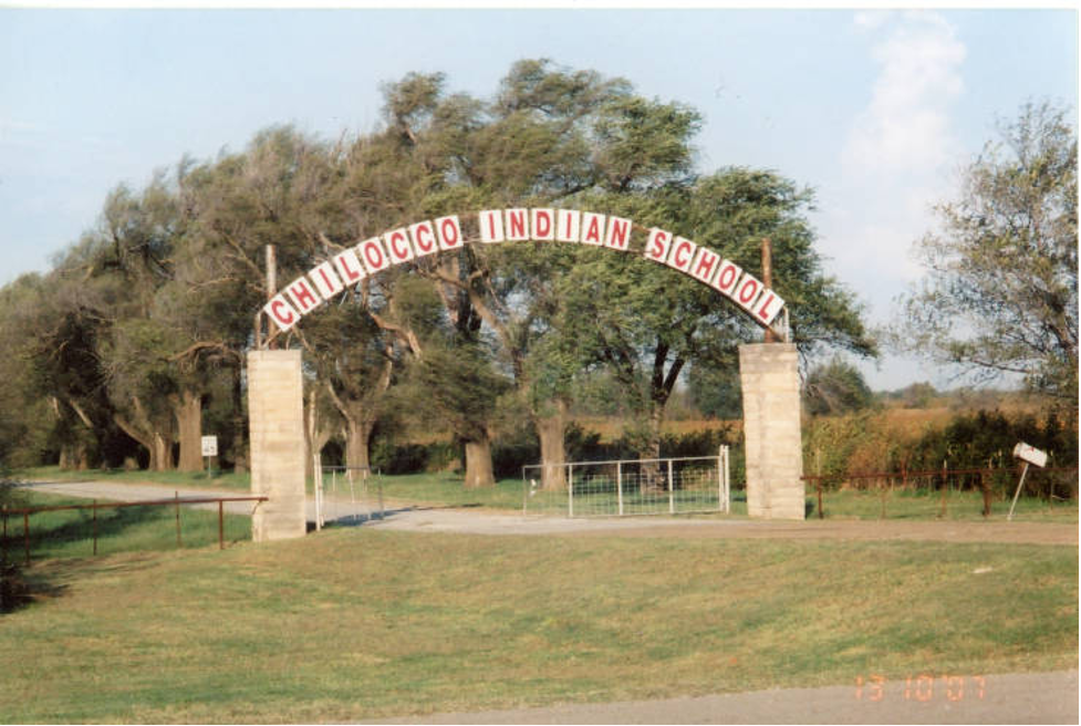 Chilocco Indian School Entrance