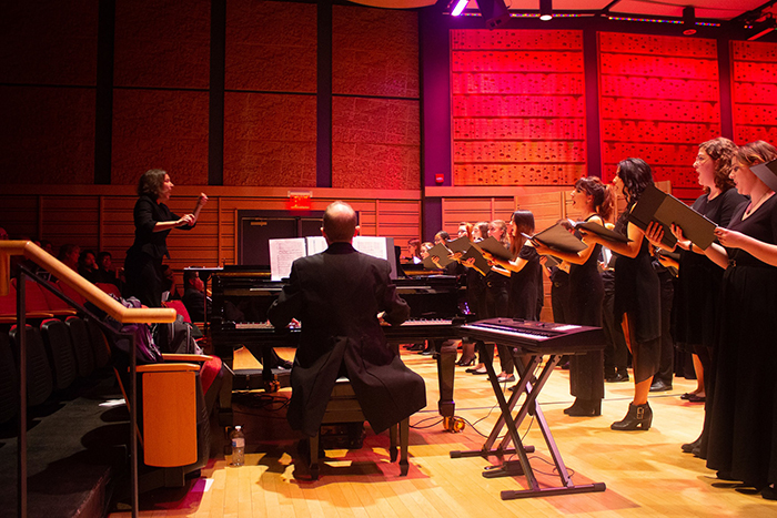 The Dickinson College Choir performs Earth Without Song.