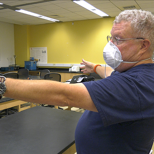 Professor of Biology Chuck Zwemer