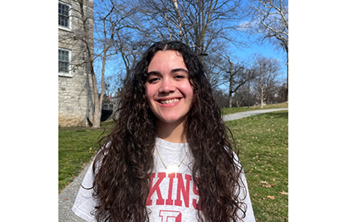 Allie Gonzalez`26 is the student-curator of A Measure of Value, an exhibition at Dickinson's The Trout Gallery.