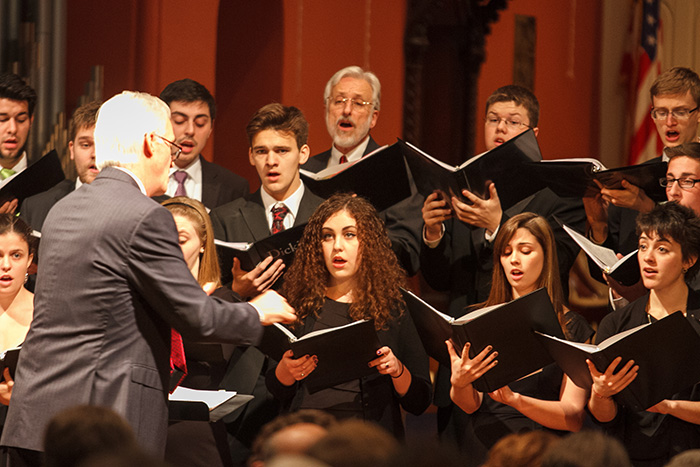 collegium, holiday concert