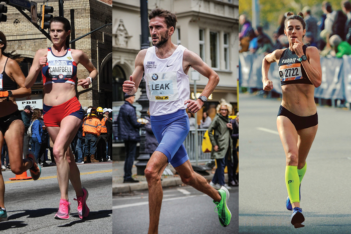 From left: Catherine Campbell 12, Greg Leak '10 and Gabrielle Russo '06.