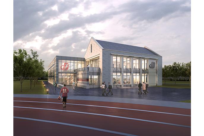 Architectural Rendering of Durden Center Entrance