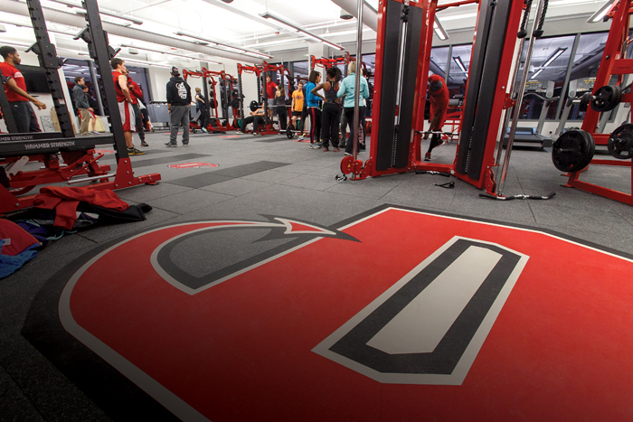 Durden Athletic Training Center Dickinson Magazine feature