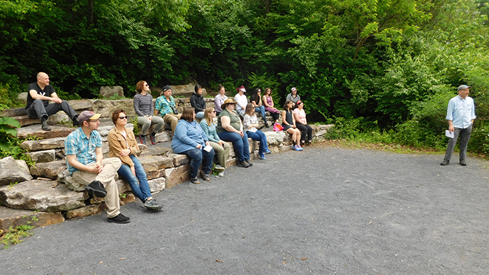 Faculty from Dickinson and other peer institutions gather annually to learn new ways to address sustainability in the curriculum through the Valley & Ridge Faculty Development Workshop.