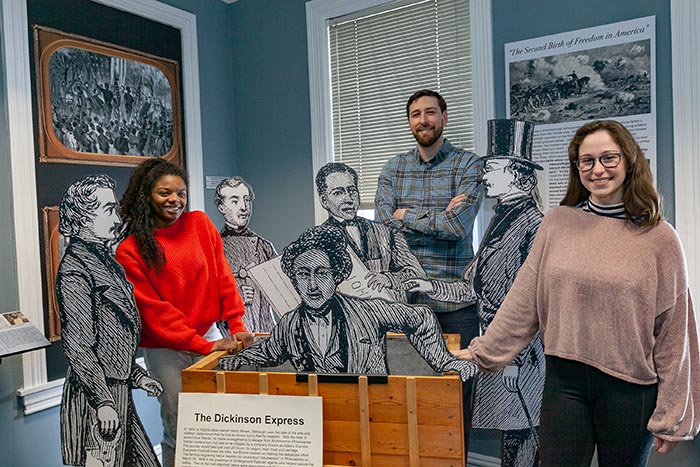 The Dickinson and Slavery initiative kicks off Feb. 1 with an open house and exhibit bringing the lives of antebellum-era Dickinsonians to light.