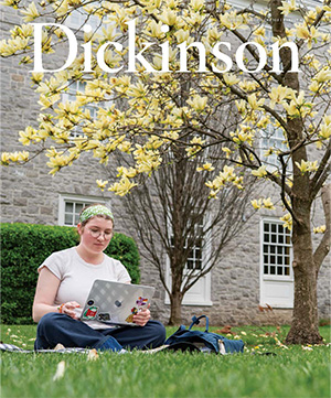 Dickinson magazine spring 2026 cover 300x351