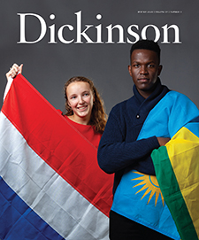 Cover of the Winter 2020 Dickinson Magazine