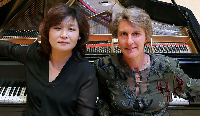 Eun Baik-Kim and Jennifer Blyth