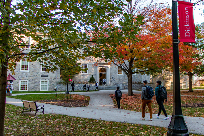 Althouse Hall in the fall
