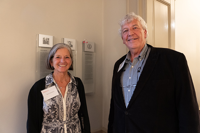 Jim '78 and Niecy Chambers. Photo by Dan Loh.