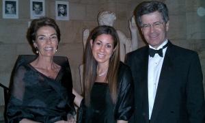 Jayna Athas '05 with Ambassador and Mrs. Jean-David Levitte