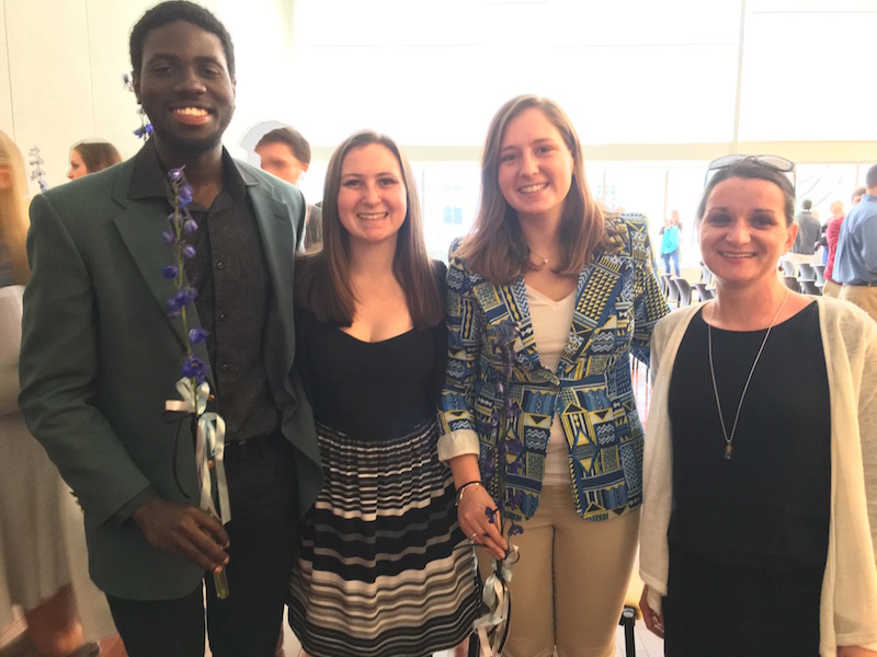 French Students Recognized by Omicron Delta Kappa