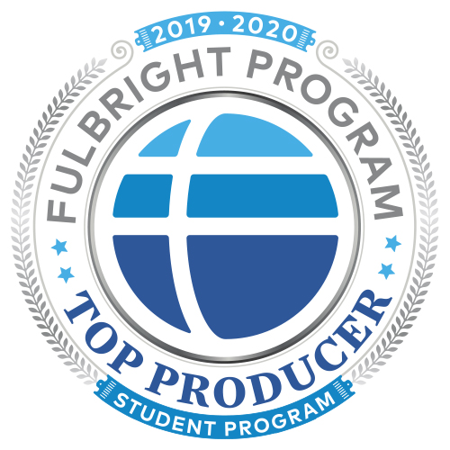 Dickinson is named a Top Producer for the Fulbright US Student Program