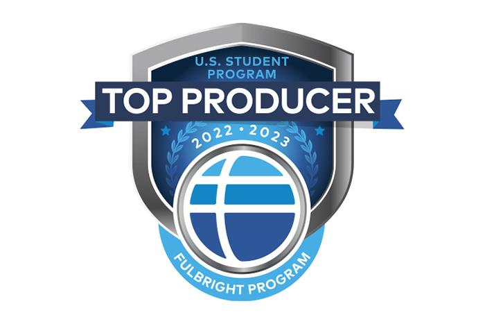 2022-23 Fulbright U.S. Student Top Producer Program Logo