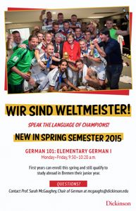 This is a German course offered in spring 2015.