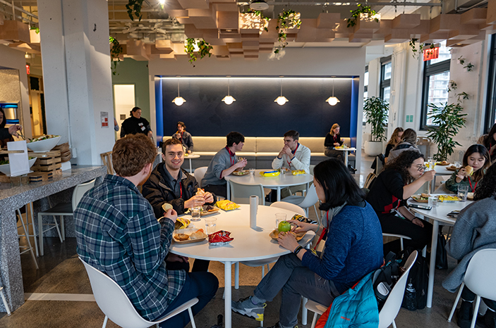 networking lunch at google