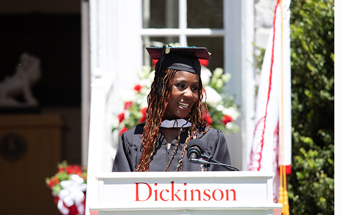 Joanne Adebayo '21 will serve as Dickinson's newest Young Alumni Trustee.