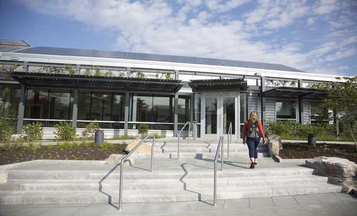 The Dr. Inge P. Stafford Greenhouse for Teaching and Research.