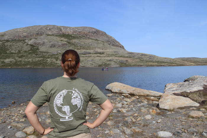 Helen Schlimm in Greenland