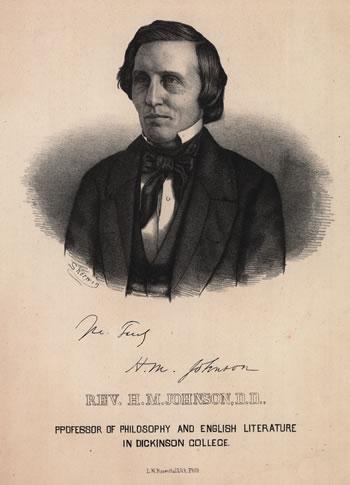 H.M. Johnson, 12th president, Dickinson Magazine