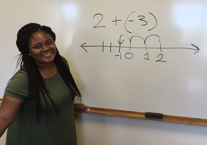 Inspired by the education equality gap that many children face today, intern Briona Hawkins '19 works with students at Breakthrough New York to ensure they have every opportunity for a bright future.