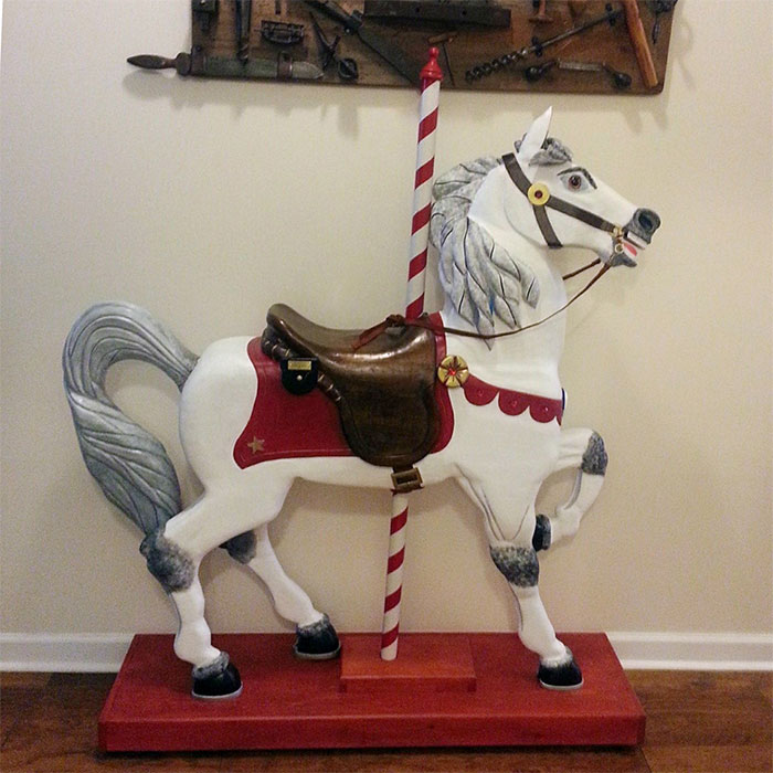  Richard Hepner ’60 finished carousel hourse