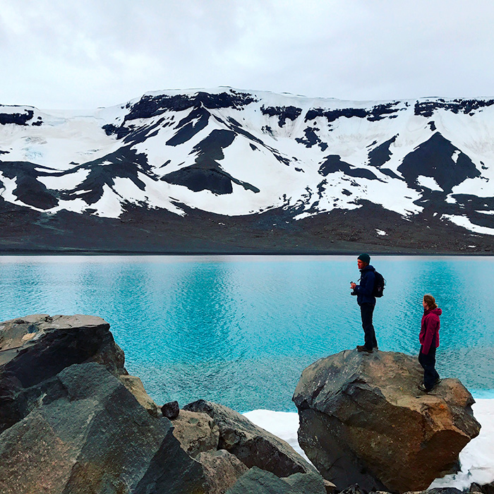 Lake in Iceland